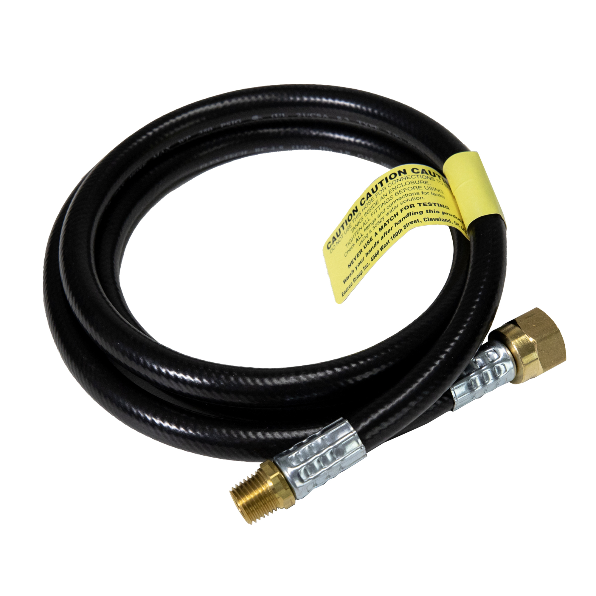 Mr. Heater, 5ft. LP Hose, 1/4in. MPT x 3/8in. FF, Included (qty.) 1 Compatible With F273719 Model# F273707